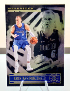 Kristaps Porzingis 2020 2021 Panini  Illusions Series Mint Card #89