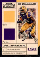 Odell Beckham Jr. 2017 Panini Contenders Draft Picks Old School Colors Series Mint Card #9
