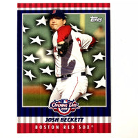 Josh Beckett 2008 Topps Opening Day Flapper Card Series Mint Card #FC-JB
