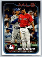Mookie Betts / Rafael Devers 2024 Topps Best Of The Best Series Mint Card #424
