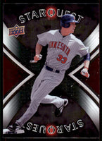 Justin Morneau 2008 Upper Deck StarQuest Series Mint Card #SQ-12
