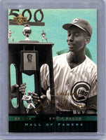Ernie Banks 2001 Upper Deck Hall of Famers 20th Century Showcase Mint Card #S9
