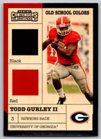 Todd Gurley II 2017 Panini Contenders Draft Picks Old School Colors Series Mint Card #10
