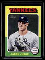 Aaron Judge 2024 Topps Heritage Mini Series Mint Card #112
