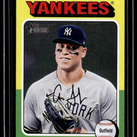 Aaron Judge 2024 Topps Heritage Mini Series Mint Card #112