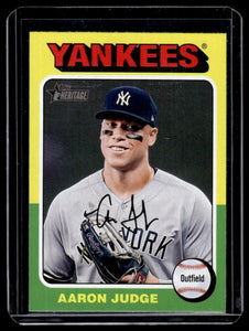 Aaron Judge 2024 Topps Heritage Mini Series Mint Card #112