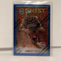 Grant Hill 1995 1996 Topps Finest Series Mint Card #190
