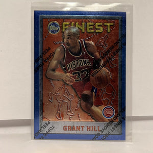 Grant Hill 1995 1996 Topps Finest Series Mint Card #190