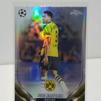 Felix Nmecha 2023 2024 Topps Chrome UEFA Club Competitions Refractor Series Mint Card  #145