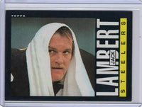 Jack Lambert 1985 Topps Series Mint Card #357
