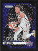 Sug Sutton 2024 2025 Panini Prizm WNBA Blue Velocity Series Mint Card #51
