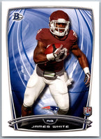 James White 2014 Bowman Series Mint Rookie Card #100
