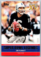 Jim Plunkett 2011 Topps Super Bowl Legends Series Mint Card #SBL-XV
