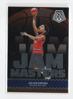 Julius Erving 2023 2024 Panini Mosaic Jam Masters Series Mint Card #9
