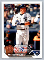 Anthony Volpe 2023 Topps Photo Variation Series Mint Rookie Card #460
