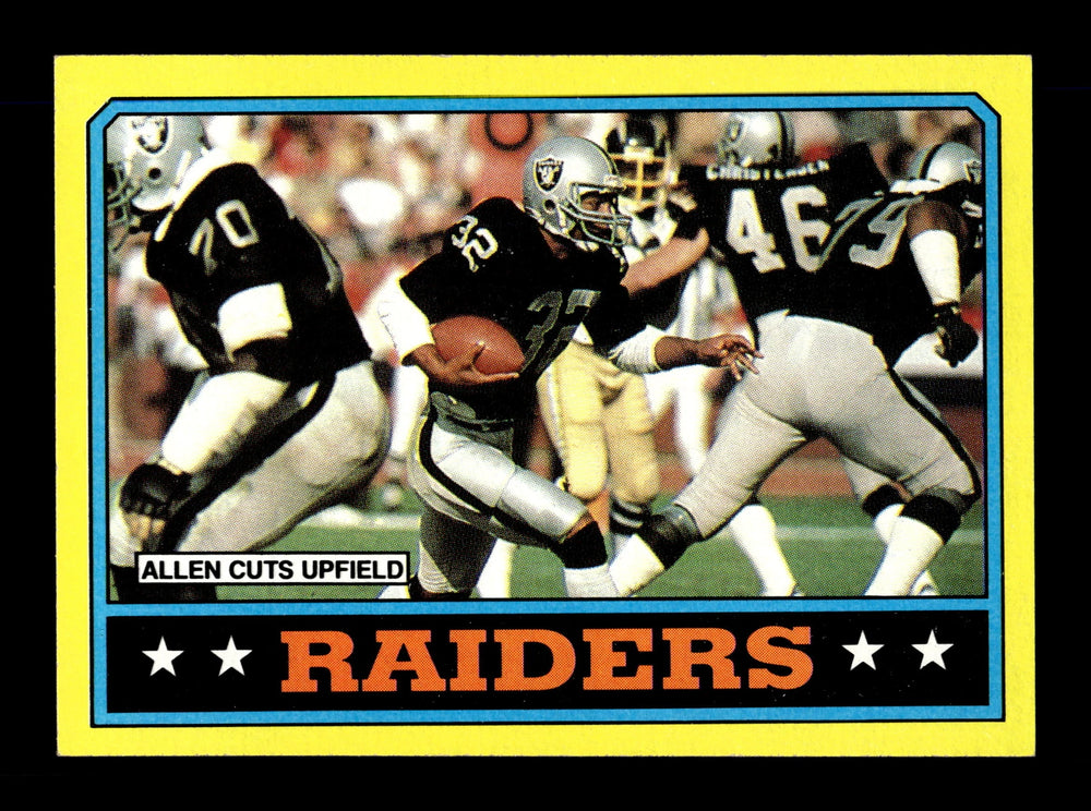 Marcus Allen 1986 Topps Team Leaders Series Card #60