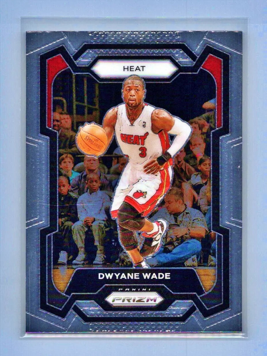 Dwyane Wade 2023 2024 Panini Prizm Series Mint Card #182