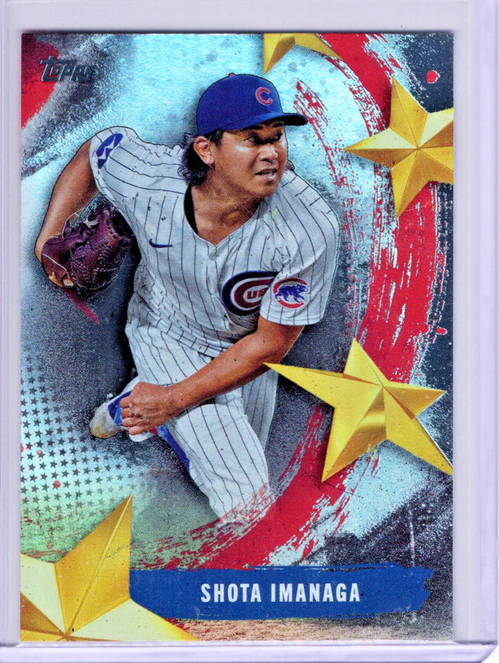 Shota Imanaga 2025 Topps Stars of MLB Series Mint Card ##SMLB-26