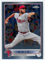 Zack Wheeler 2022 Topps Chrome Series Mint Card #207
