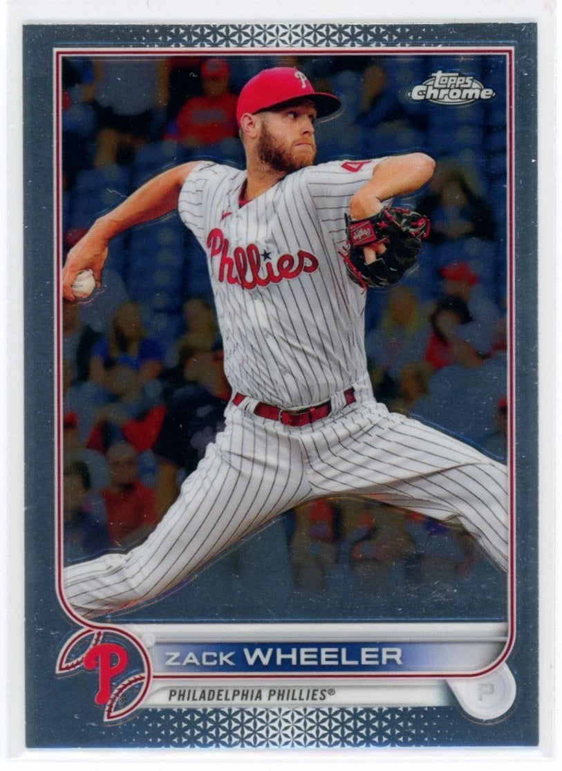 Zack Wheeler 2022 Topps Chrome Series Mint Card #207