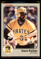 Dave Parker 1983 Fleer Series Card #360
