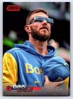 Chris Sale 2023 Stadium Club Red Series Mint Card #220
