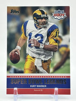 Kurt Warner 2011 Topps Super Bowl Legends Series Mint Card #SBL-XXXIV
