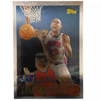 Grant Hill 1996 1997 Topps Foil NBA 50 Series Mint Card #100
