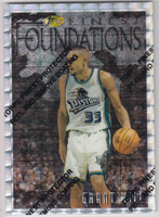 Grant Hill 1996 1997 Topps Finest Foundations Refractor Series Mint Card #271
