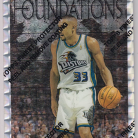 Grant Hill 1996 1997 Topps Finest Foundations Refractor Series Mint Card #271