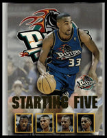 Grant Hill 1997 1998 Hoops Starting Five Series Mint Card #8
