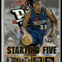 Grant Hill 1997 1998 Hoops Starting Five Series Mint Card #8