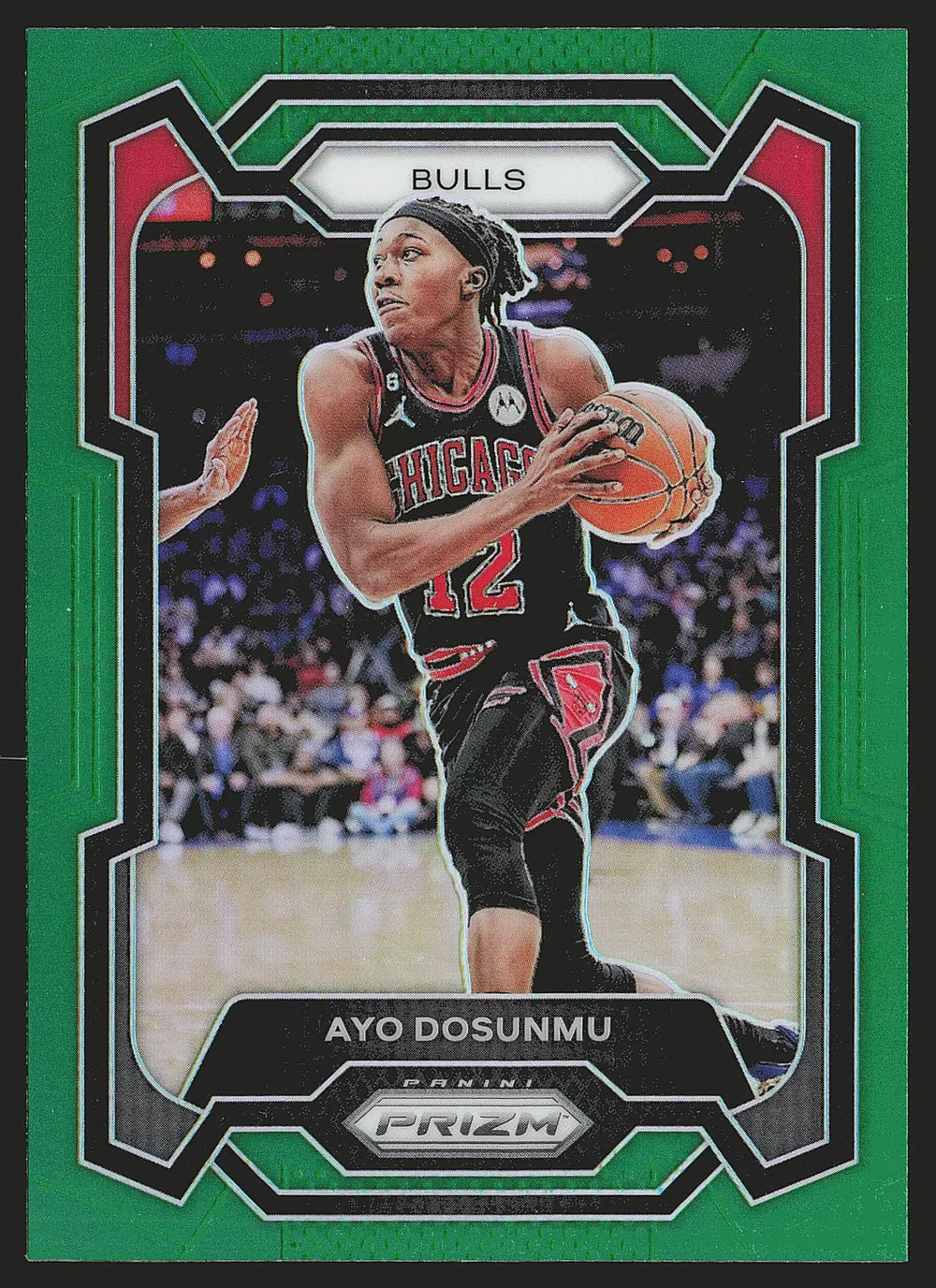 Ayo Dosunmu 2023 2024 Panini Prizm Green Series Mint Card #275