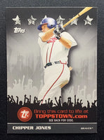 Chipper Jones 2009 Topps Town Series Mint Card #TTT21
