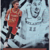 Trae Young 2020 2021 Panini  Illusions Series Mint Card #10