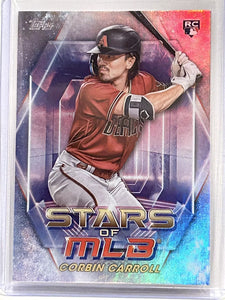 Corbin Carroll 2023 Topps Stars of the MLB Series Mint Rookie Card #SMLB-34