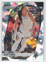 Kiah Stokes 2024 Panini WNBA Prizm Cracked Ice Series Mint Card #122

