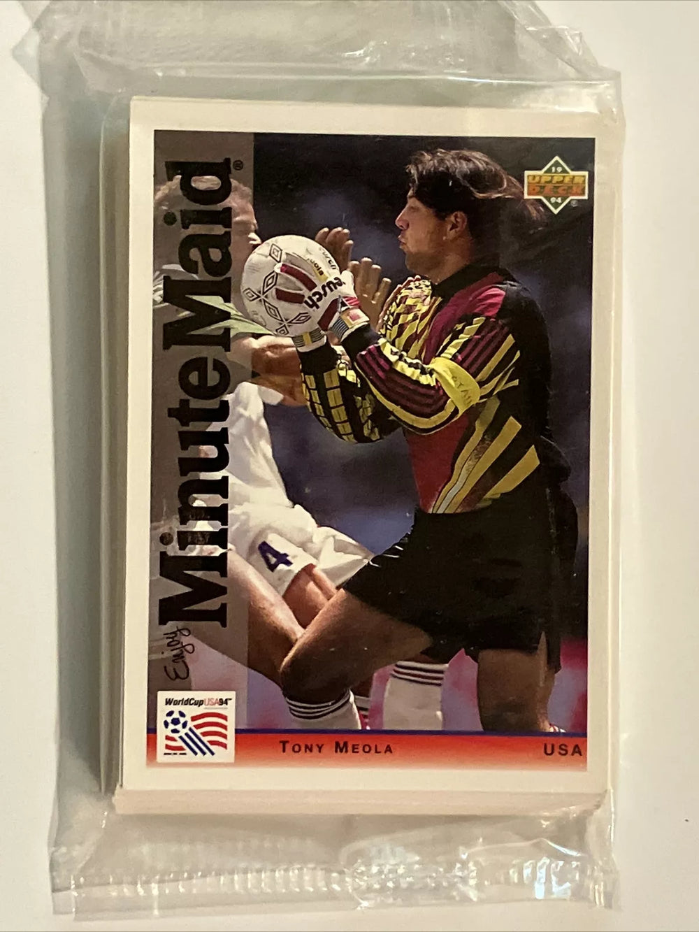 1994 Minute Maid Upper Deck World Cup Soccer Unopened Set 25 Cards