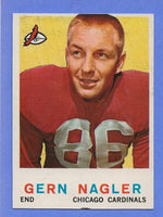 Gern Nagler 1959 Topps EX Condition Card #93
