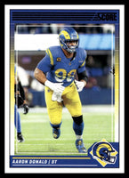 Aaron Donald 2024 Panini Score Series Mint Card #159
