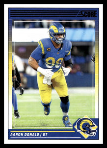 Aaron Donald 2024 Panini Score Series Mint Card #159