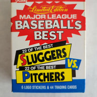 1986 Fleer Baseball's Best Limited Edition Sluggers Vs Pitchers 44-Card Set