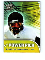 Blaine Gabbert 2011 Press Pass Power Pick Series Mint Card #101
