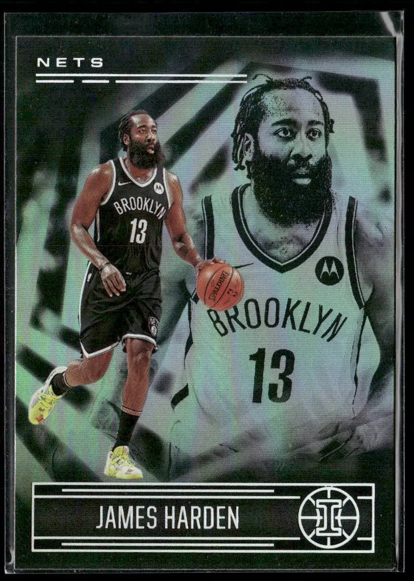 James Harden 2020 2021 Panini  Illusions Series Mint Card #65