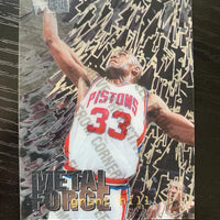 Grant Hill 1996 1997 Fleer Metal Metal Force Series Mint Card #4