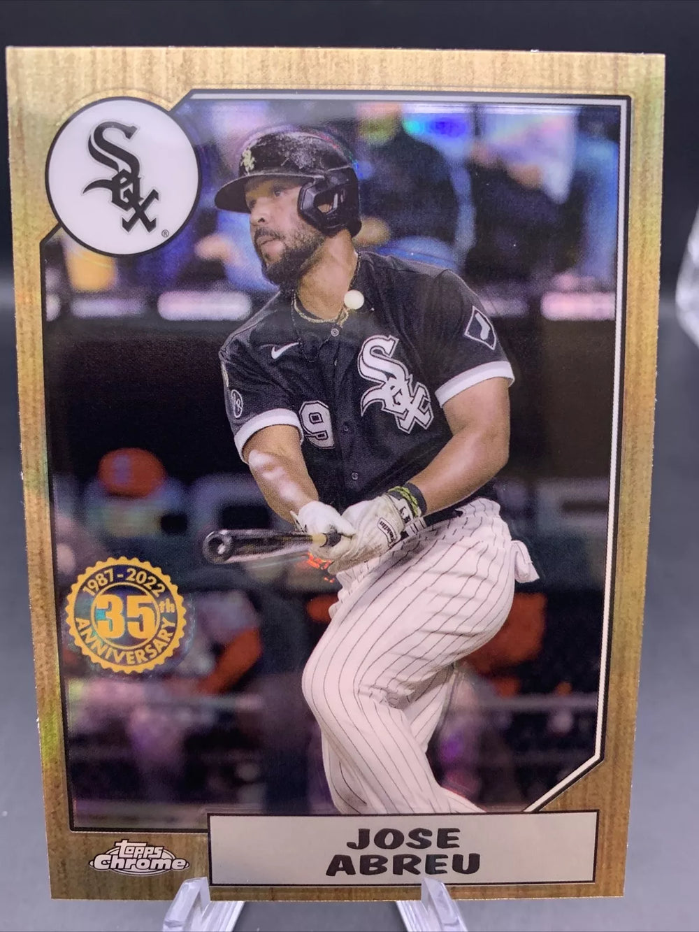 Jose Abreu 2022 Topps Chrome 1987 Baseball Series Mint Card #87BC-9