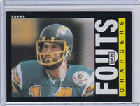Dan Fouts 1985 Topps Series Mint Card #372
