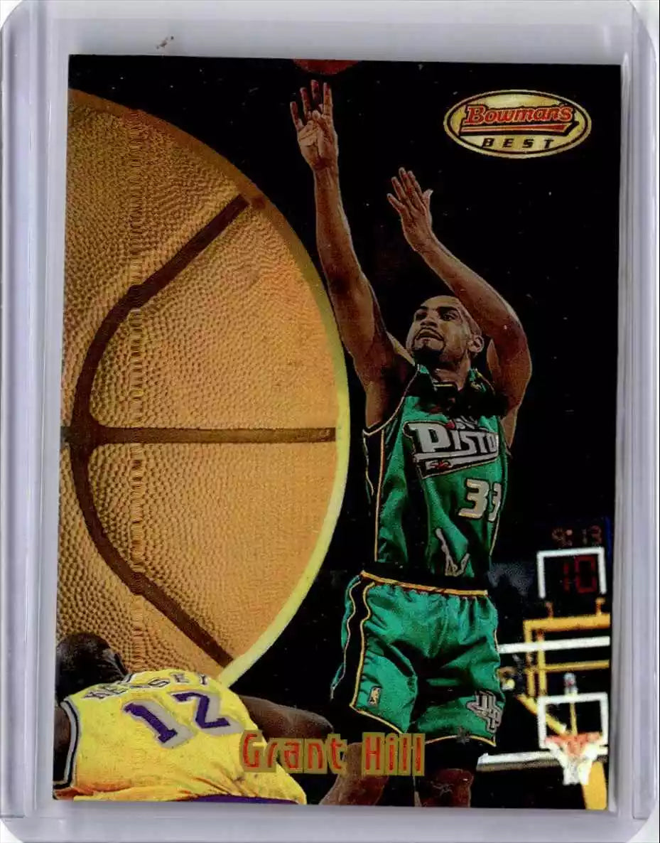 Grant Hill 1997 1998 Bowman's Best Series Mint Card #BBP3