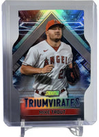 Mike Trout 2023 Topps Stadium Club Triumvirates Die-Cut Series Mint Card #T-26
