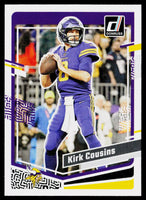 Kirk Cousins 2023 Donruss Series Mint Card #197

